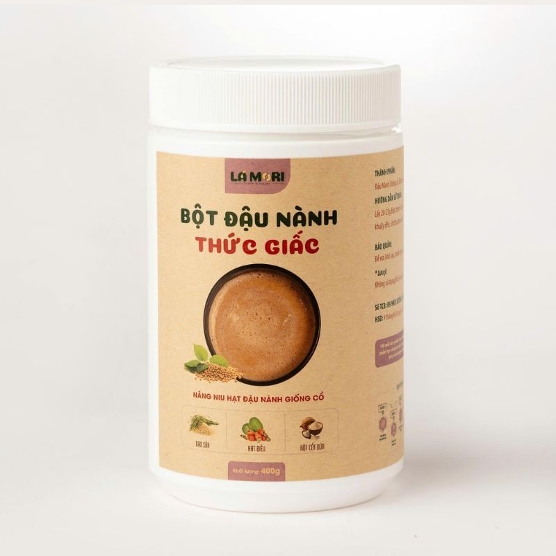 LÁ MORI - Bột đậu nành thức giấc có đường (400g)