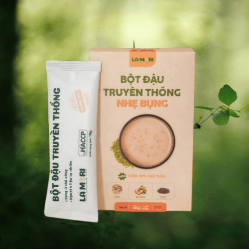 LÁ MORI - Bột đậu truyền thống có đường (108g)