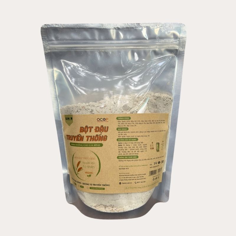 LÁ MORI - Bột đậu truyền thống có đường (800g)