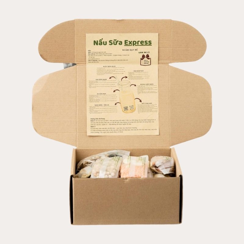 LÁ MORI - Hạt nấu sữa Express (700g)