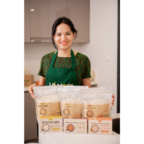 Bột hạt khô Lamori 108G (Có đường cát thô)